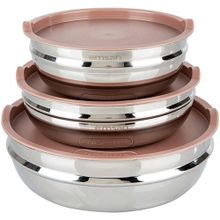 Emsan Demre Golden Pink 6 Parça Sahan Set