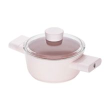 Emsan Swiss Crystal Pembe 16 cm Derin Tencere