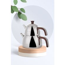 Emsan Yudum İndüksiyon Tabanlı Wood Çaydanlık