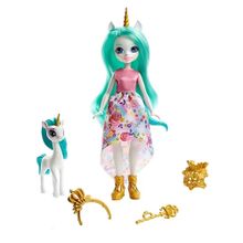 Enchantimals GYJ11-GYJ13 Görkemli Bebekleri Queen Unity ve Stepper