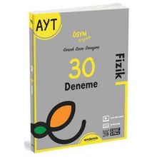 Endemik Yayınları AYT Fizik 30'lu Deneme Sınavı