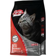 Energy 12x1 kg Sığır Etli Yetişkin Kedi Maması