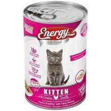 Energy 12x400 gr Tavuklu Yavru Kedi Maması