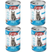 Energy 4x400 gr Ton Balıklı Yetişkin Kedi Maması
