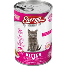 Energy 5x415 gr Tavuklu Yavru Islak Kedi Maması Konserve