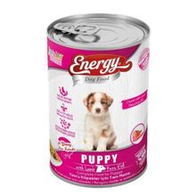 Energy Kuzu Etli 4x400 gr Konserve Yavru Köpek Maması