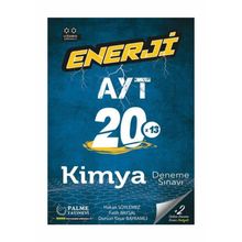 Enerji AYT Kimya 20 Deneme Sınavı Palme Yayınları