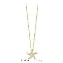 Engin Gold 14 Ayar Altın Deniz Yıldızı Kolye
