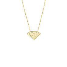 Engin Gold 14k Altın Diamond Figürlü Kolye