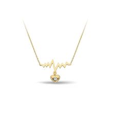 Engin Gold 14k Altın Kalp Atışı Kolye