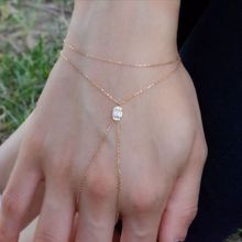 Engin Gold 14K Baget Taşlı Altın Şahmeran Bileklik