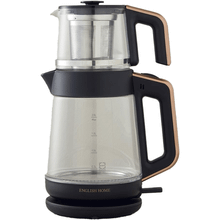 English Home CMK 6001 Cam Siyah Bakır Çay Makinesi