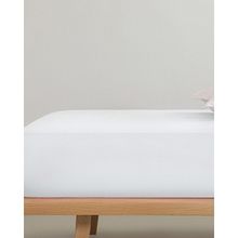 English Home Düz 2 Beyaz King Size Lastikli Çarşaf