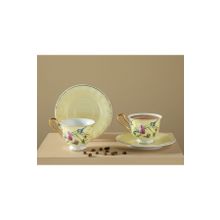 English Home Vanilla New Açık Sarı 2'li 90 ML Kahve Fincan Takımı