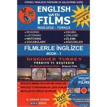 ENGLISH WITH FILMS - BOOK: 1 İNGİLİZCE TÜRKÇE (DVD FILM HEDIYELI) - BEKIR ORHAN DOĞAN