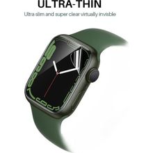 Engo Apple Watch 8 45 mm Şeffaf Esnek TPU Film 2 Adet Ekran Koruyucu