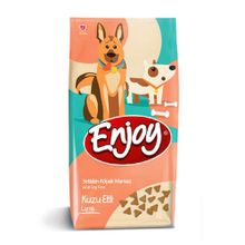 Enjoy 3 kg Lamb Kuzu Etli Yetişkin Köpek Maması