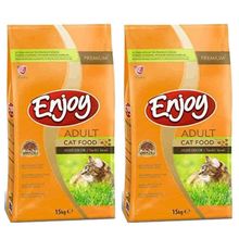 Enjoy Multicolor Renkli Gurme 2x15 kg Kedi Maması