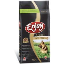 Enjoy Super Premium Tavuk Etli Tahıllı 15 kg Yetişkin Kuru Köpek Maması