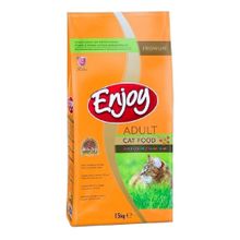 Enjoy Tavuklu Çok Renkli 15 kg Yetişkin Kuru Kedi Maması