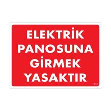 Ennalbur PVC 25x35 1118 İkaz Levhası