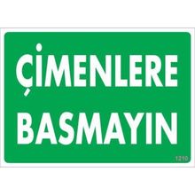 Ennalbur PVC 25x35 1210 İkaz Levhası