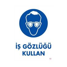 Ennalbur PVC 25x35 2 İkaz Levhası