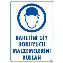 Ennalbur PVC 25x35 48 İkaz Levhası