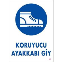 Ennalbur PVC 25x35 7 İkaz Levhası