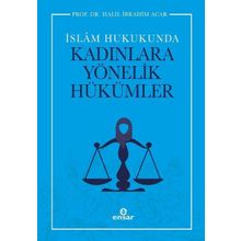 Ensar Neşriyat Yayınları İslam Hukukunda Kadınlara Yönelik Hükümler