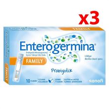 Enterogermina Family 4 Milyar Probiyotik 3 Adet 5 ml 20 Flakon