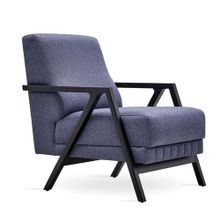 Enza Home 11802 Pavia Kadife Dokulu Lacivert Berjer