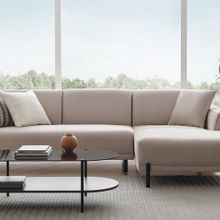 Enza Home 14001 Terra Yataklı Sağ Kadife Dokulu Kemik Köşe Takımı