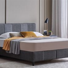 Enza Home 21608 Koyu Gri 150x200 cm Wool Sense Başlıklı Baza