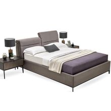 Enza Home 52301 Gri 180x200 cm Riga Başlıklı Baza