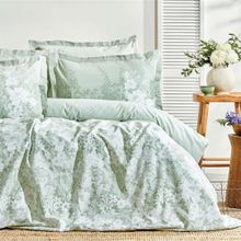 Enza Home Andressa Adaçayı Ranforce Çift Kişilik Nevresim Takımı