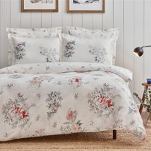 Enza Home Belisima Mavi Baskılı Floral Esinti Çift Kişilik Nevresim Seti