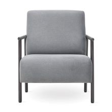 Enza Home Berta 14002 Gri Kadife Dokulu Berjer