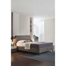 Enza Home Cordell Başlıklı Gri 150x200 cm Baza Set
