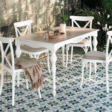 Enza Home Gina 2 Adet Gri Keten Dokulu Kumaş Sandalye
