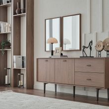 Enza Home Paloma Ceviz Yemek Odası