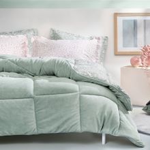 Enza Home Piante Tek Kişilik Mint Uyku Seti