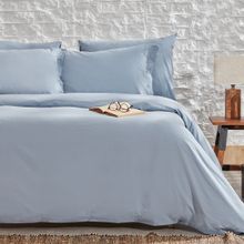 Enza Home Plain Çift Kişilik İndigo Nevresim Takımı