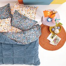 Enza Home Terazzo Tek Kişilik Indigo Triola Set