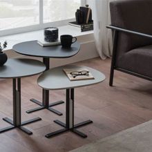 Enza Home Vetrosa 52x55 / 48x49 / 55x43 cm Zigon Sehpa