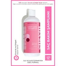 Enzym Cosmetics 400 ML Kıvırcık ve Dalgalı Saçlar İçin Saç Bakım Bukle Belirginleştirici Şampuanı