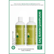 ENZYM COSMETICS Yağlı saç derisi ve Yağlı saçlar için Saç Bakım Şampuanı 400 ml (2 Adet)