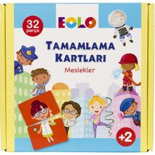 Eolo Tamamlama Kartları Meslekler Kitabı