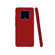 Eonaks Tecno Camon 16 Premier Kamera Korumalı Silikon Rubber Arka Kapak Kırmızı Kılıf