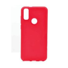 Eonaks Vestel Venus E5 Kamera Korumalı Silikon Rubber Arka Kapak Kırmızı Kılıf